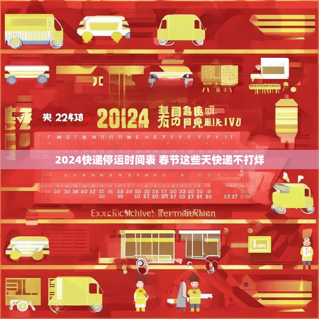 详细阅读:2024快递停运时间表 春节这些天快递不打烊 2024快递停运时间表 春节这些天快递不打烊