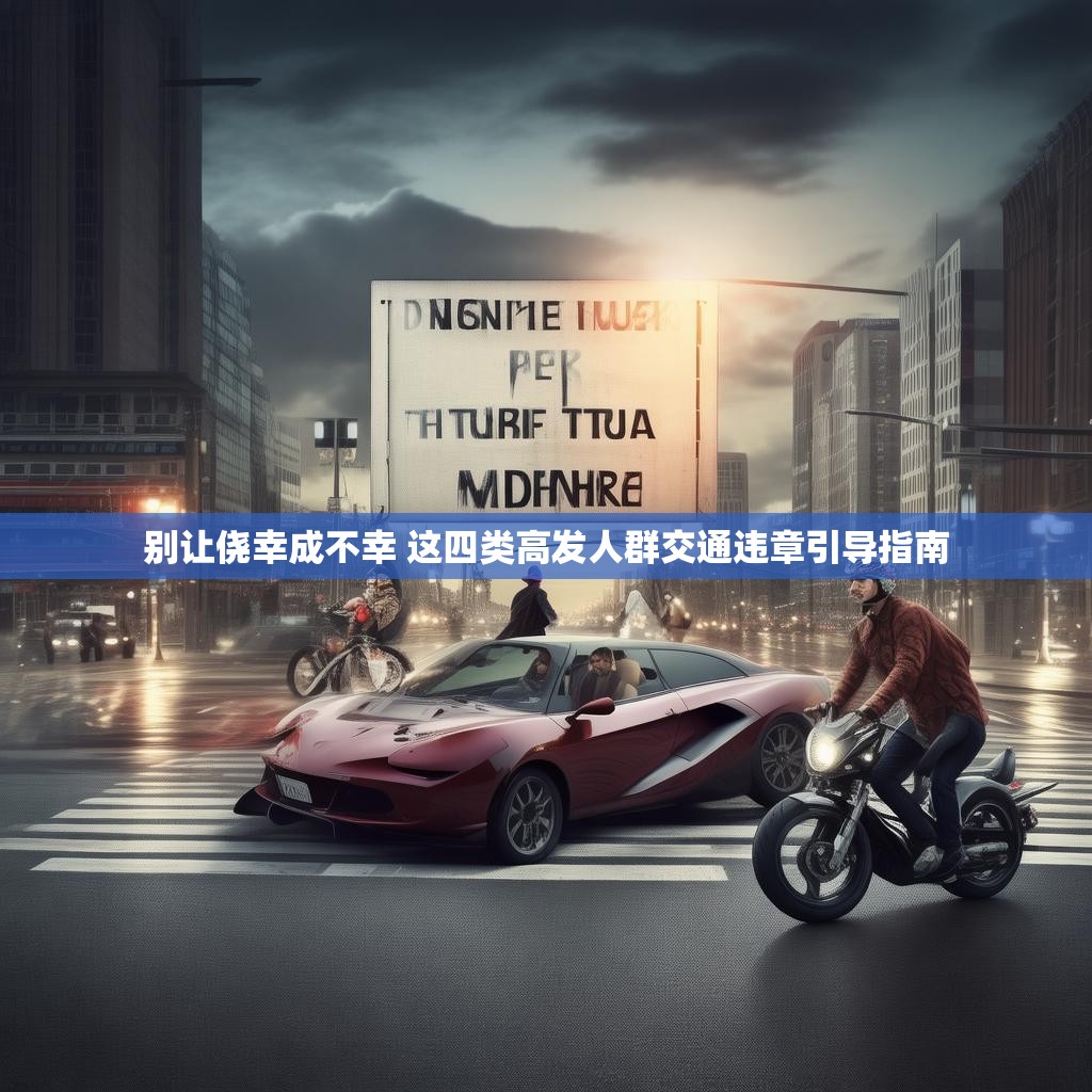 详细阅读:别让侥幸成不幸 这四类高发人群交通违章引导指南 别让侥幸成不幸 这四类高发人群交通违章引导指南